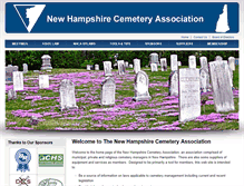 Tablet Screenshot of nhcemetery.org